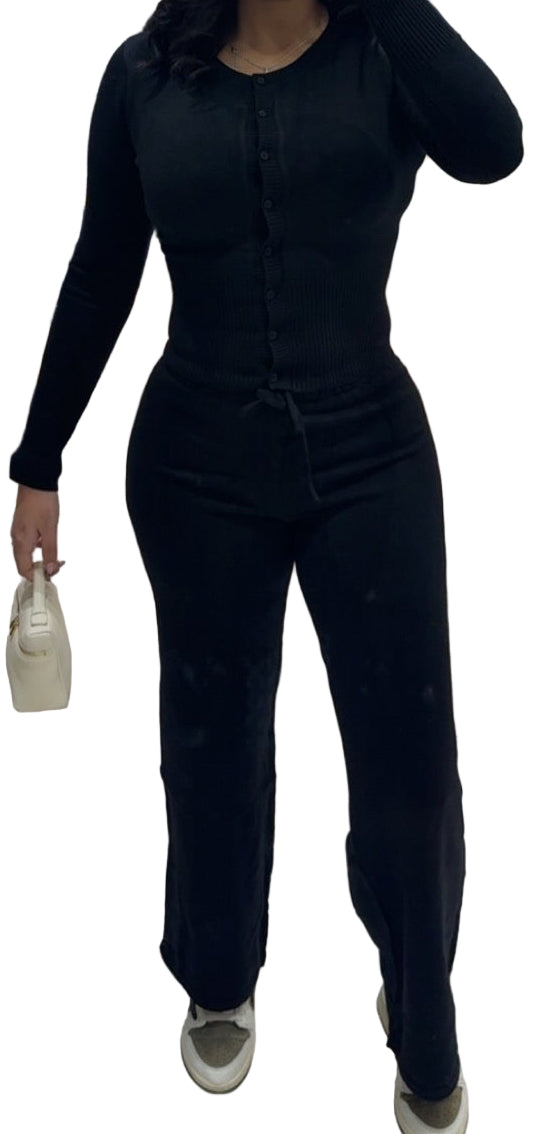 Black Cozy Chiq Set