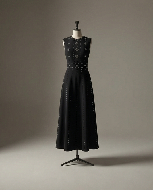 Noir Étoile Dress