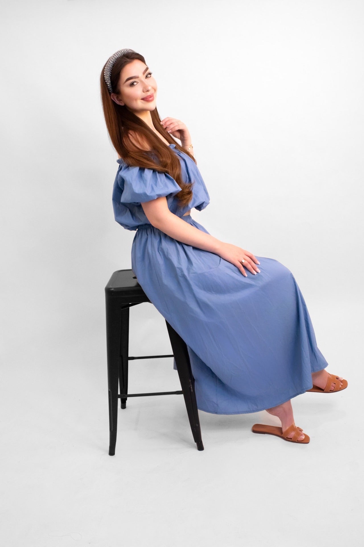 The Ocean Skirt Set - zittend